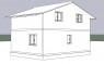 Каркасный дом двухэтажный.  6 на 8 метров. площадь 96 м/кв. для постоянного проживания.  - Уральская дача