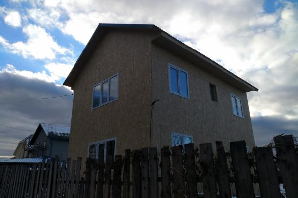 Каркасный дом 6 на 8 метров. Двухэтажный. Для постоянного проживания. - Уральская дача