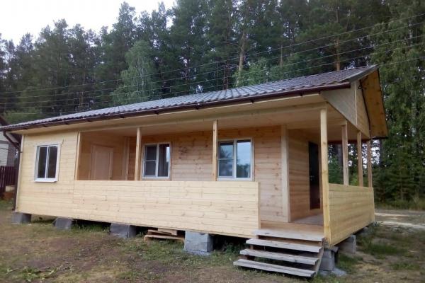 пристрой к дому 4х6 м. 06.08.2020г. - Уральская дача