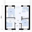 Дачный, каркасный дом 44 м.кв.  - Уральская дача