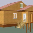 пристрой 4х6 - Уральская дача