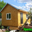 Каркасный дом 4 на 6 метров. площадь 23 м/кв. 18.08.2013г. - Уральская дача