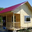 дом 4х6м. веранда 1,5х6 м. цена на 15.06.22.2022г. на данную комплектацию. - Уральская дача