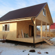 дом 5 на 6 метров. веранда 2 на 5 метров. - Уральская дача