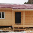 дом 6 на 8 м. веранда 2 х 5 м. - Уральская дача