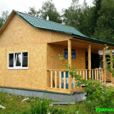 дом 5 на 6 метров. Сезонное проживание. - Уральская дача