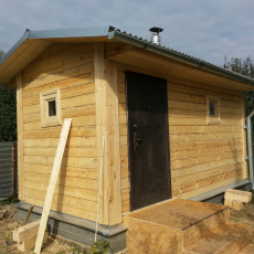 баня под ключ 3 на 5 метров. - Уральская дача