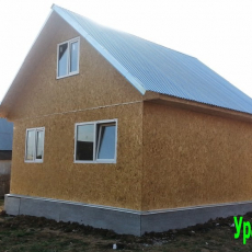 дом 6 на 6 метров. площадь 56м/кв.  - Уральская дача