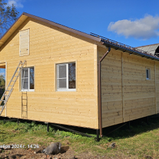 дом 6х8 с верандой 2х8 м. цена на базовую комплектацию. 18.12.2024 - Уральская дача