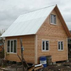 дом 5 на 5 брусовой под усадку. - Уральская дача