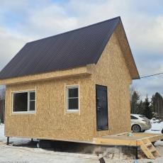 дом 4 на 6 метров. цена на базовую комплектацию на 17.12.2024 г. - Уральская дача