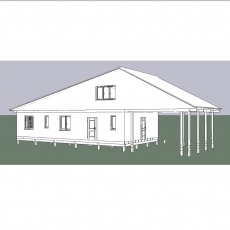 дом 7 х 13 м. постояное проживание. 28.09.2022 - Уральская дача