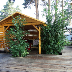 беседка садовая 3 х 5 м. площадь 15 м / кв. - Уральская дача