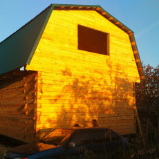 дом 6 на 7 метров. двухэтажный. под усадку. - Уральская дача