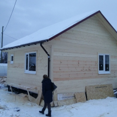 Каркасный дом 5 на 6 метров, одноэтажный. - Уральская дача