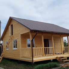 дом 6 на 8 м с верандой 2 на 8 м  цена на 19.11.2024 г. - Уральская дача