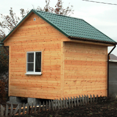 дом 4 х 4 м. сезонное проживание. 27.10.2022г. - Уральская дача