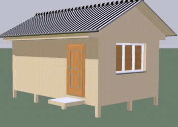 Баня 4х6 м.  - Уральская дача