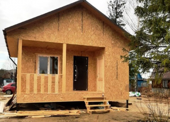 дом 6х5 метров. веранда 1,5х6 м. цена на 13.07.2022г. на данную комплектацию. - Уральская дача