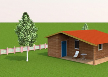 Дачный Дом 4х6 - Уральская дача