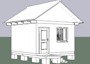 дом 4 х 4 м. сезонный.  28.09.22 - Уральская дача