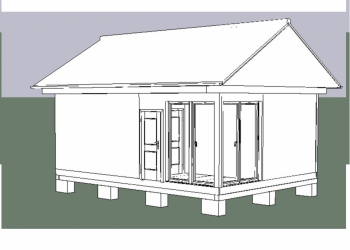 дом 5х7 м. круглогодичный. 28.09.2022г. - Уральская дача