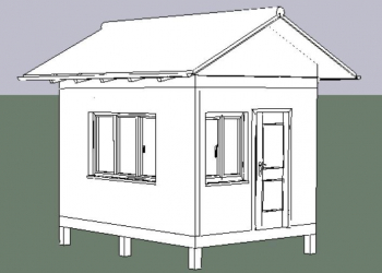 дом 3 на 4 метра - Уральская дача
