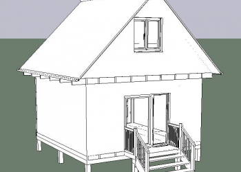 дом 5 х 5 метров с мансардой 3 х 4,7 метра. 07.04.2020г.  - Уральская дача