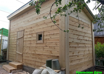 Баня  2.5 х 5 метров - Уральская дача