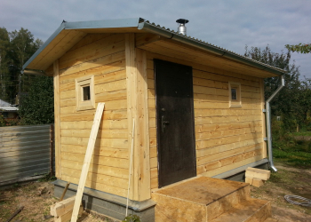 баня под ключ 3 на 5 метров. - Уральская дача