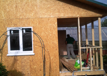 пристрой 3х4м - Уральская дача