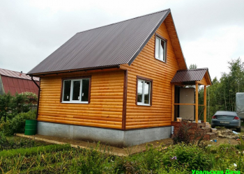 дом 6 на 6 метров с мансардой. - Уральская дача