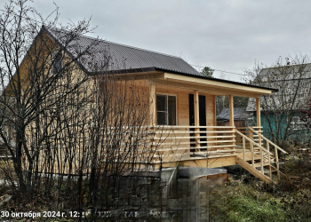 дом 4 на 6 метров. веранда 2 на 6 м. без потолка. цена на 05.11.2024 - Уральская дача