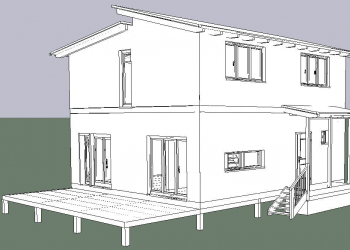 дом 7,5х8,5 - Уральская дача