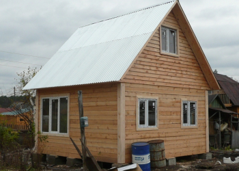 дом 5 на 5 брусовой под усадку. - Уральская дача