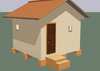 Баня 4 х 4 - Уральская дача