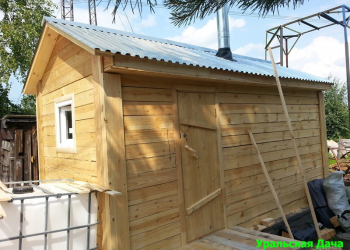 Баня под ключ 2.3 на 3.6 метров.  - Уральская дача