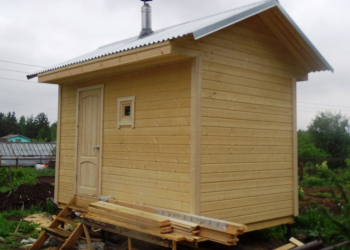 Баня каркасная под ключ 2,5 х 4 м. - Уральская дача