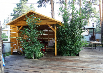 беседка садовая 3 х 5 м. площадь 15 м / кв. - Уральская дача