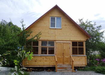 дом 4 на 6 метров. с верандой 2 на 6 метров. - Уральская дача