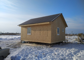 Каркасный дом 6 на 7 метров, одноэтажный. сезонное проживание - Уральская дача