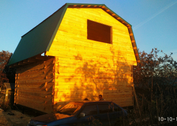 дом 6 на 7 метров. двухэтажный. под усадку. - Уральская дача