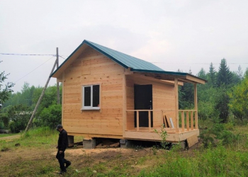 дом 4 на 6 м с верандой 2.5 на 2.5 м  - Уральская дача