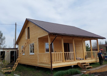 дом 6 на 8 м с верандой 2 на 8 м  цена на 19.11.2024 г. - Уральская дача