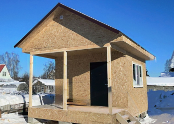 дом 4 на 5 метров. веранда 2 на 4 м. цена на 01.02.2025 - Уральская дача