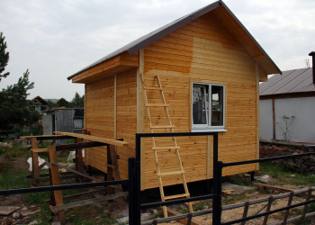 дом 4х4 м. с открытой верандой 2х4 м   «17» августа 2021 г. - Уральская дача