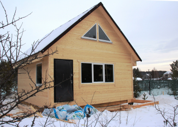 дом 6х6 м. цена на 13.06.2022г. на данную комплектацию. - Уральская дача