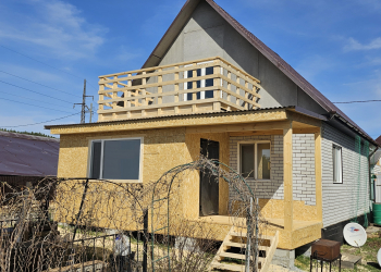 пристрой к дому 2.5х7.6 м. 03.05.2023г. - Уральская дача