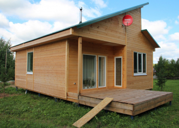 дом 9 х 9 м. одноэтажный. 01.09.2020г. - Уральская дача