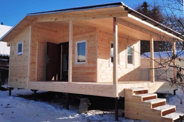 Дом 4 х 5 м. одноэтажный. цена на 10.11.2022г. - Уральская дача